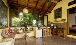 Villa Toucan Equipped Kitchen and Dining Area