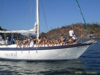 Sailboat at Ocotal Beach Resort