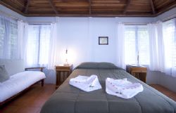 Bed in the Individual Bungalow