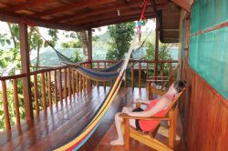 Beautiful balcony at Vista Drake Lodge 