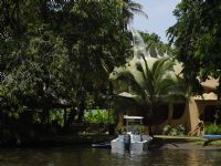 Boat Dock at Laguna Lodge Tortuguero