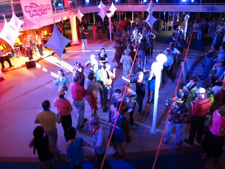 Line Dancing on a Princess Cruise