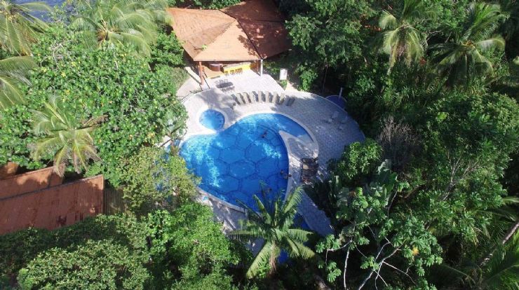 Aninga Lodge aerial view