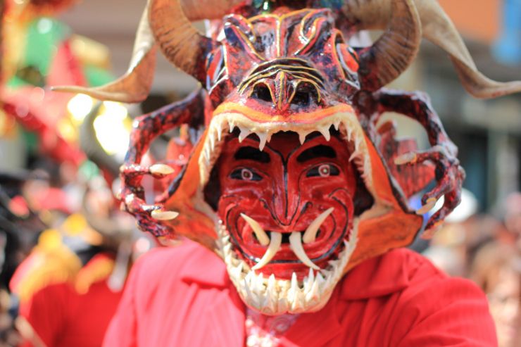 Diablada Pillarena in Ecuador