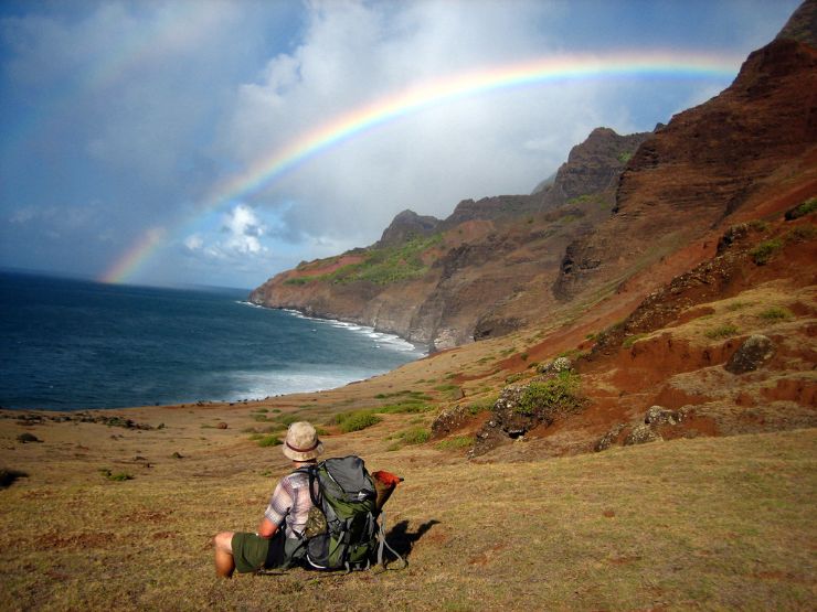 Amazing Kalalau Trail on Kauai in Hawaii