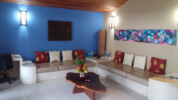 Beautiful spacious living room at Alma del Pacifico