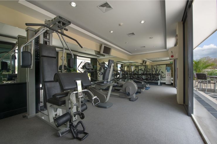 Guest Gym with view at Palma Real Hotel