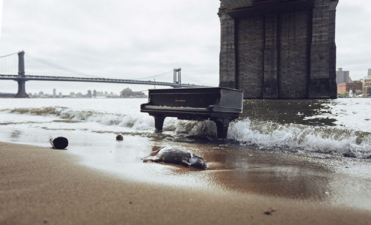 Grand Piano at Beach