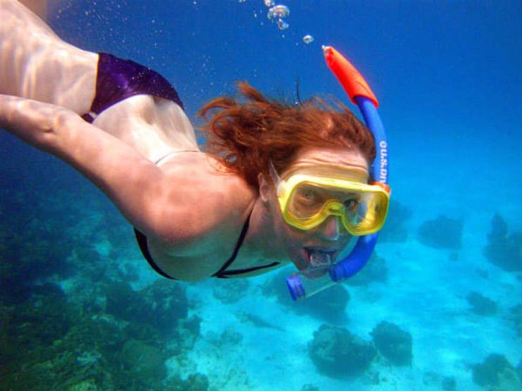 Snorkeling in the Corn Islands, Nicaragua