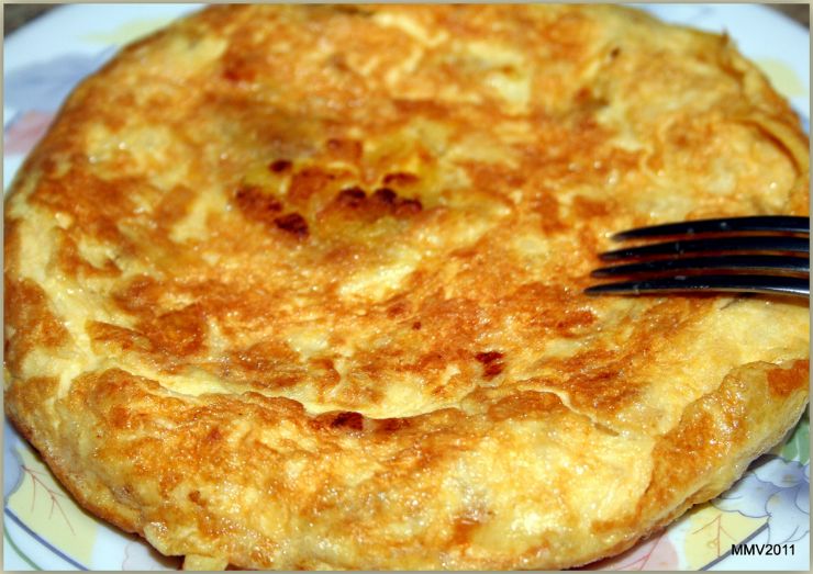 Delicious typical Spanish Tortilla