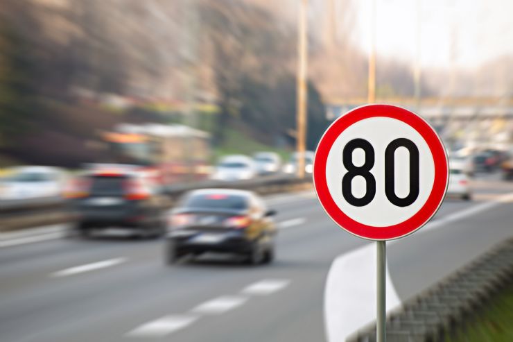 Obey Posted Speed Limit Traffic Signs