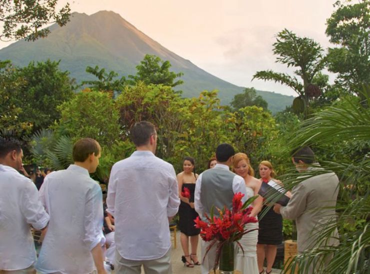 Volcano Wedding Ceremony