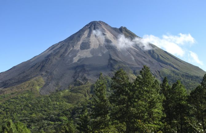 Eastern Side of Arenal Volcano