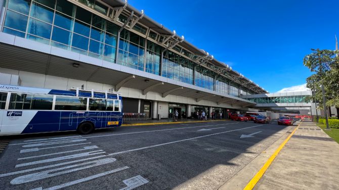 Arrival area at the San José Intl Airport in Costa Rica