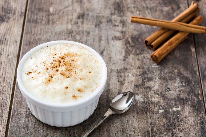 Delicious typical Arroz con Leche