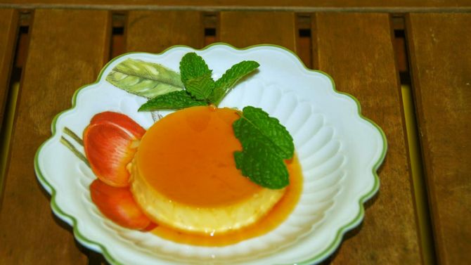 Costa Rica flan