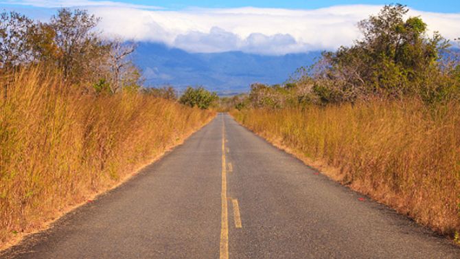 Driving to Guanacaste National Park