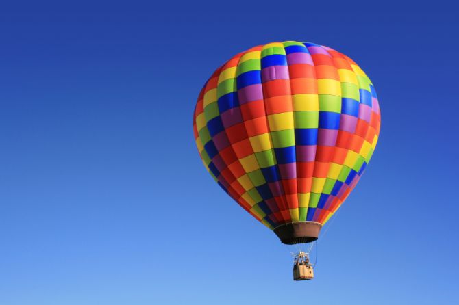 Hot air balloon rides near Arenal