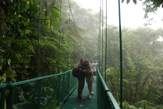 Loving this hike at Selvatura Hanging Bridges