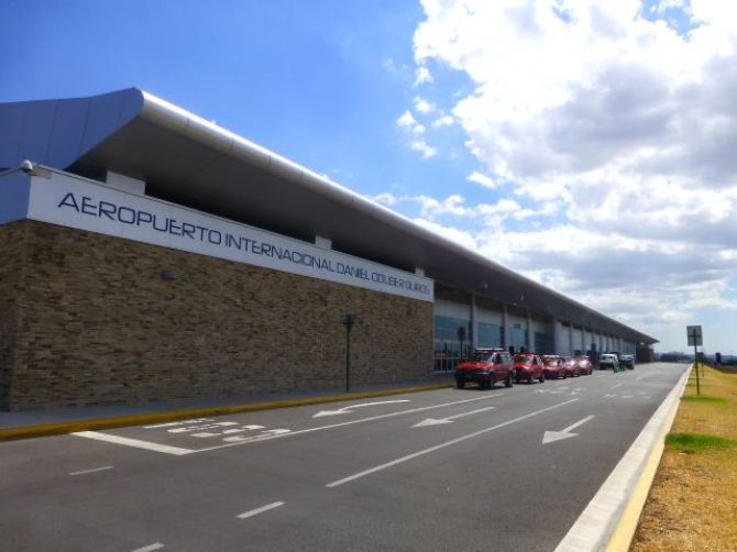 Modern terminal in Daniel Oduber Intl Airport, Liberia