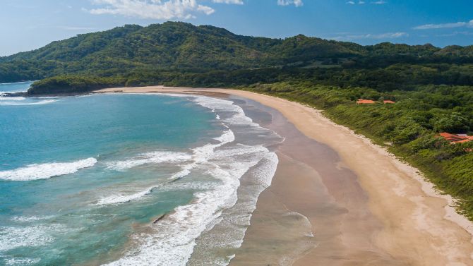 Playa Grande looking to the north from Tamarindo