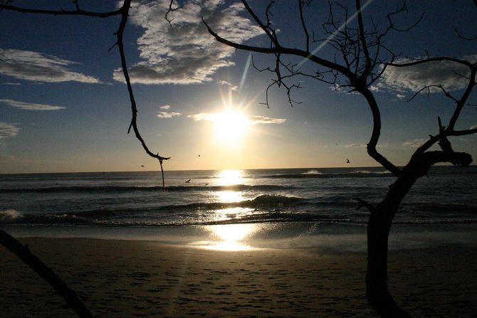 Playa Grande sunset & surf