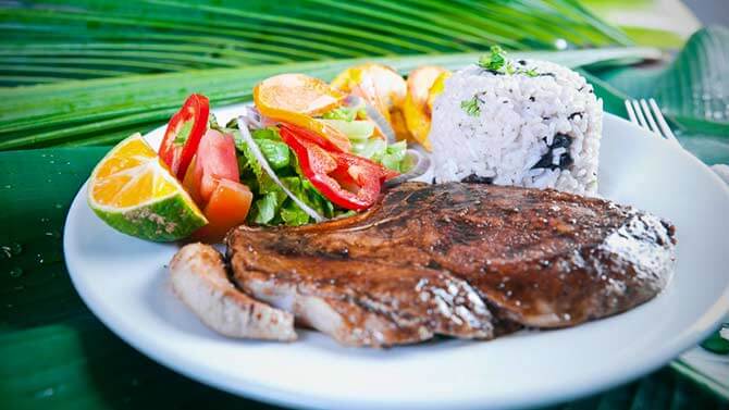 Pork Casado with Limon Mandarina