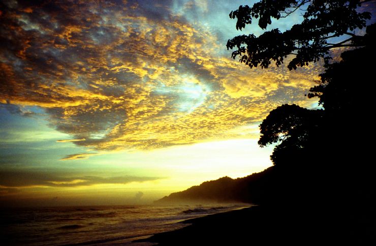 Sunset at Corcovado National Park