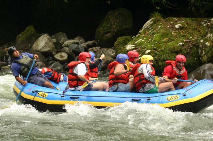 White Water Rafting on the Pacuare River