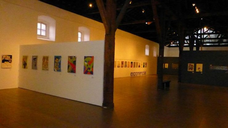 Art gallery at Contemporary Art Museum, San Jose