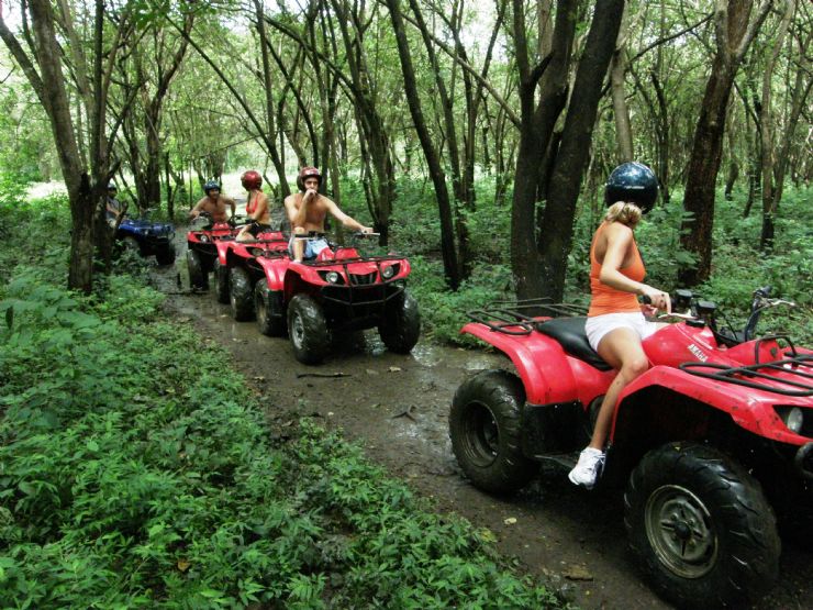 ATV Tour through the Forest near Tamarindo in Guanacaste