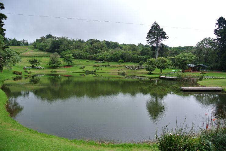 Cristal lake at Colinas del Poas, Alajuela