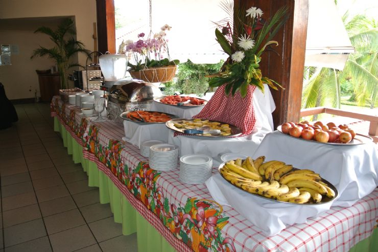 Breakfast buffet at Best Western Jaco Beach