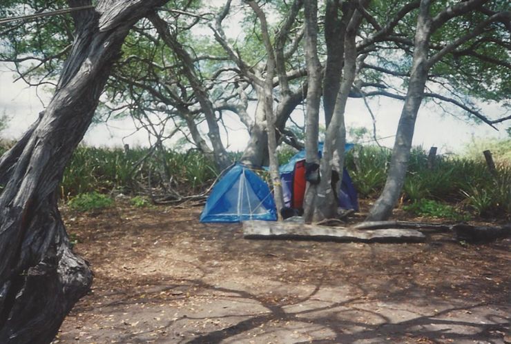 Camping at Playa Negra