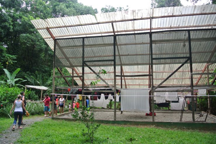 Eco friendly Dry station used to dry clothes, Playa Nicuesa Rainforest Lodge