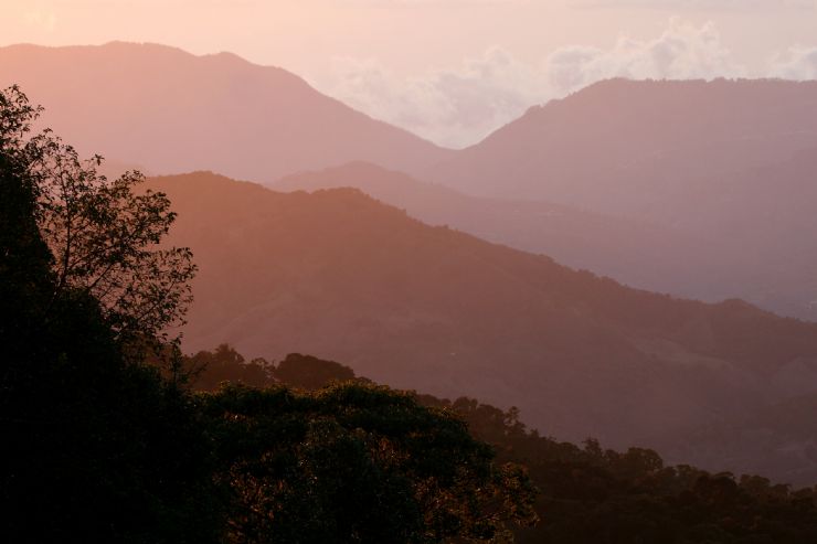 View of foothills from Carmona, Guanacaste