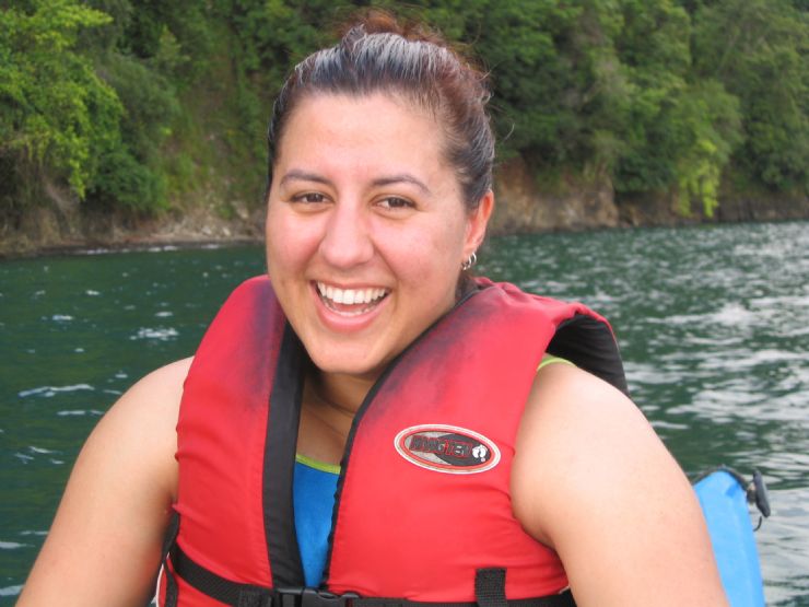 Having fun Kayaking ALONE in the Piedras Blancas National Park