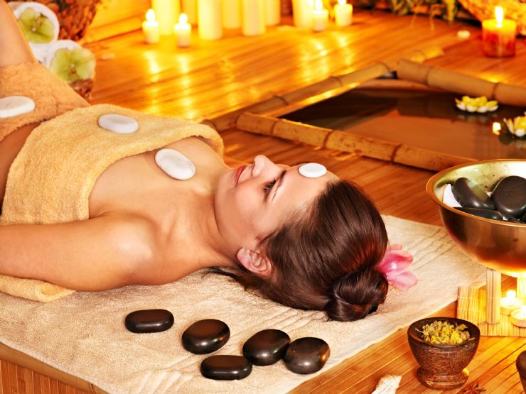 Hot Stone Massage at The Springs Resort next to Arenal Volcano