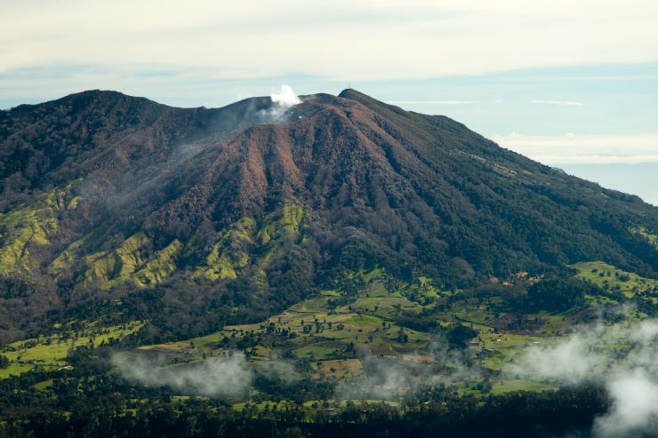 Back Side of Irazú Volcano