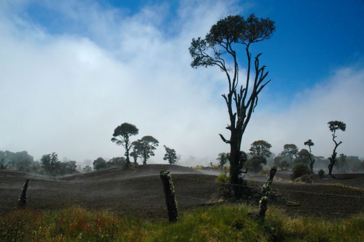 Beautiful scenery next to Irazú Volcano National Park