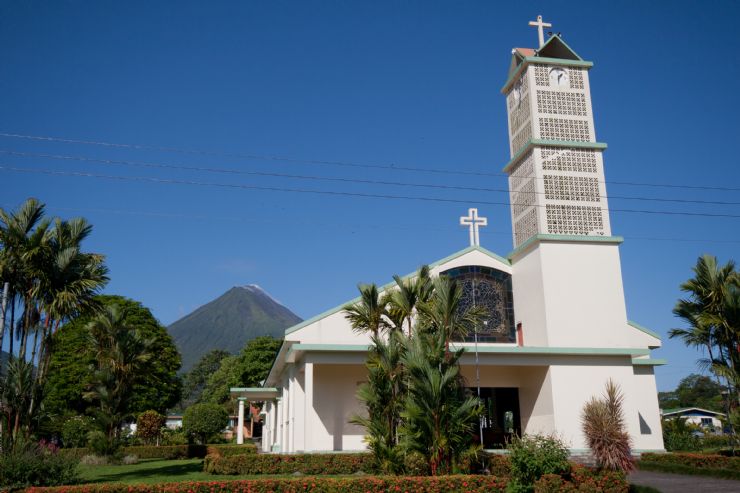 La Fortuna main church