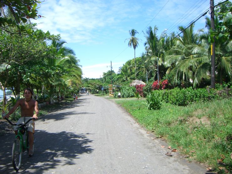 Road on the way to Gandoca - Manzanillo National Wildlife Refuge