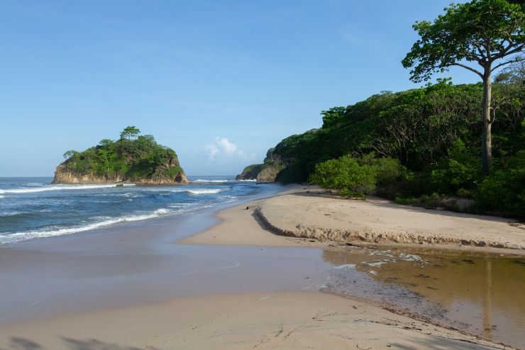 North side of Playa Pelada at Nosara