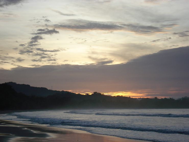 Sunset at Samara beach