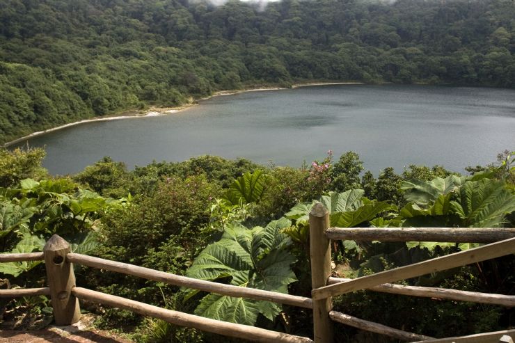 Botos Lagoon at Poas Volcano