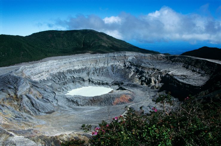 Poas Volcano Crater