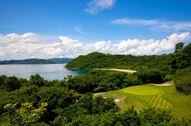 Ocean views at Reserva Conchal Golf Course