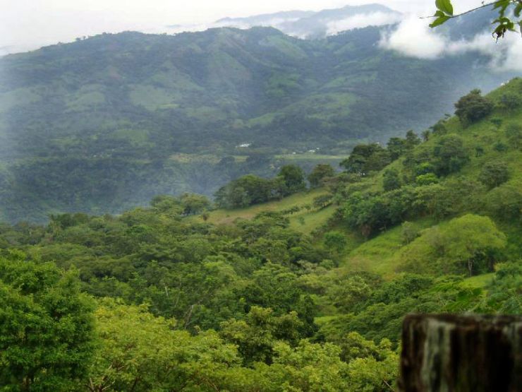 View from Santiago de Puriscal