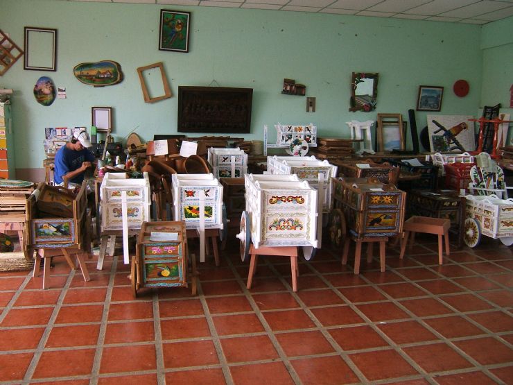 Ox Cart Shop in Sarchi