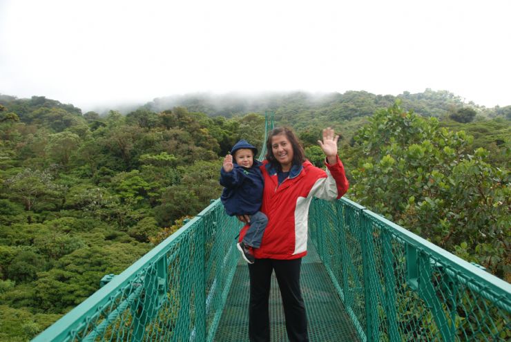 Saying Hi from the Monteverde Cloud Forest